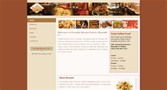 Desktop Screenshot of ctbiryani.com